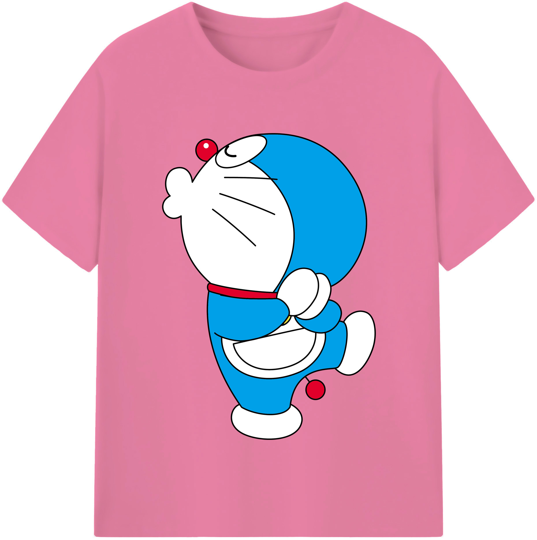 （画像用） ドラえもん Doraemon 綿100％半袖Tシャツ（フロントプリント）